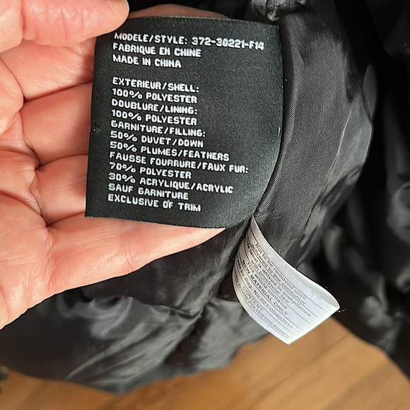 Canada Weather Gear Super Triple Goose Black Parka Size L - Picture 13 of 13